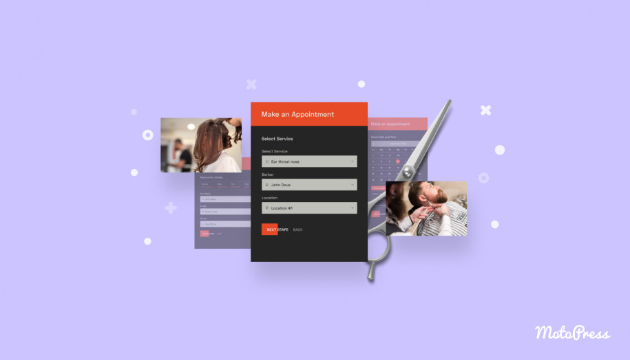 Appointment for HairSalon