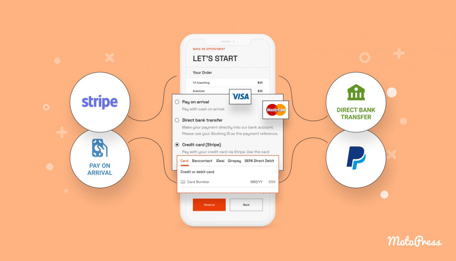 Payments Appointment booking plugin payments