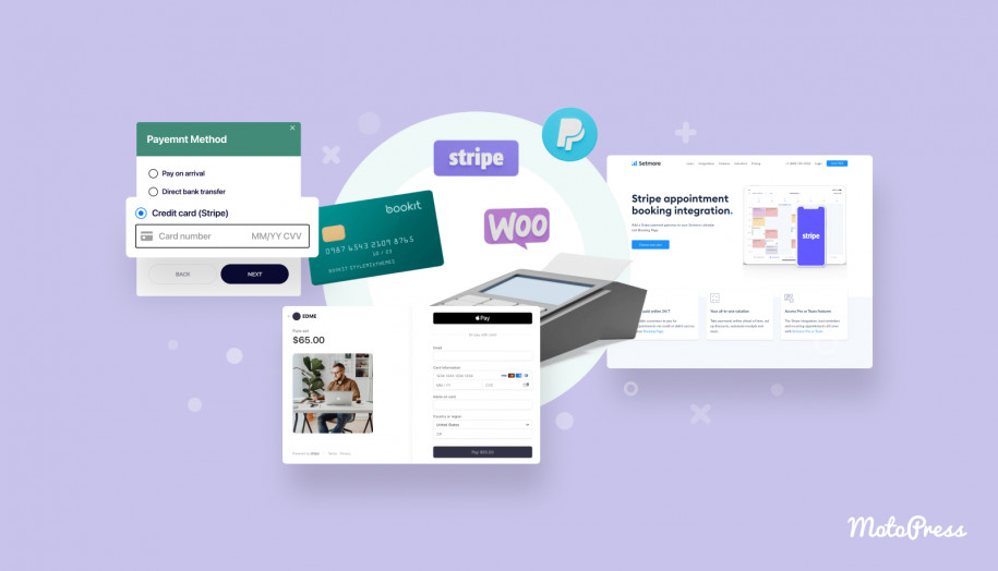 Appointment plugins that integrate with Stripe.