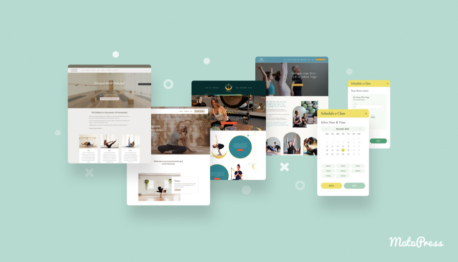 Best yoga website examples.