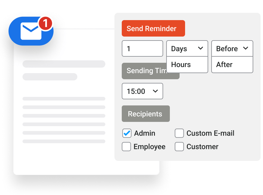 Unlimited Email Reminders
