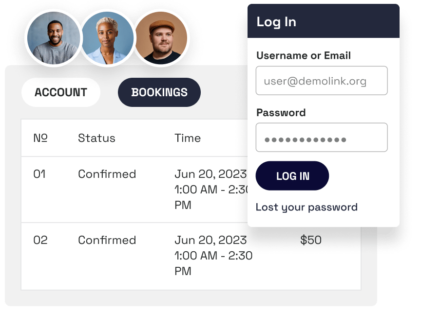 Barber Shop Website Template with Client & Staff Accounts